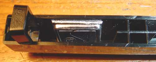 Black key with weight