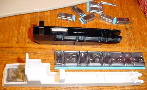 Strip of lead and Nordlead keys