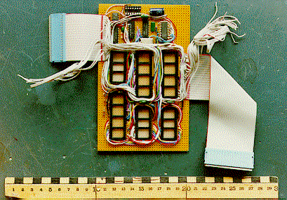 CPU board with 40-pole wires